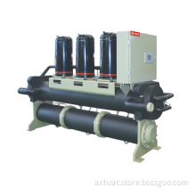 Screw water chiller with heat recover